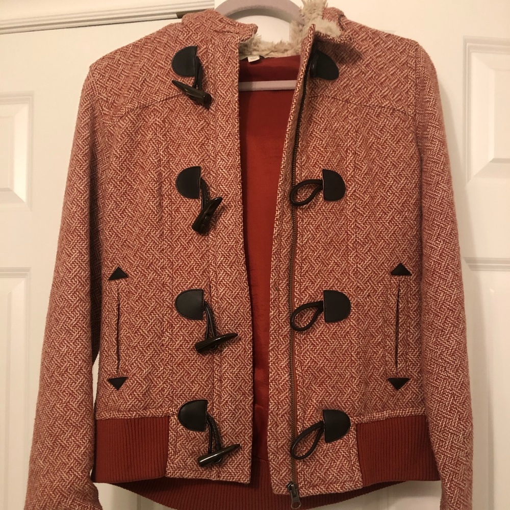 Rubbish (Nordstrom) Hooded Pea Coat